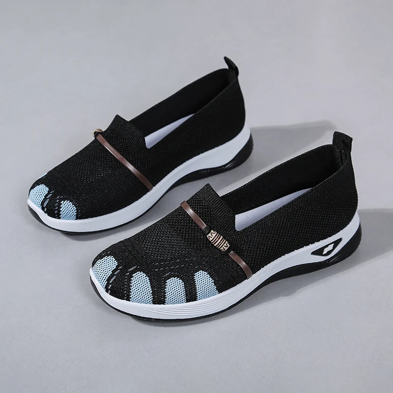 Women's Summer 2026 Casual Sneakers EVA Ultra Lightweight Soft Insole Lady Work Shoes Breathable Comfortable Daily Walking