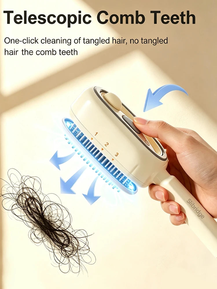 Wet Electrics Hair brush with Water Spray Rechargeable Steam Hair Straightener for Both Long & Short Hairs anti frizz hair brush