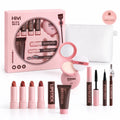 9PCS Makeup Gift Set for Women, All-in-One Lipstick Mascara Eyeliner BB Cream Powder Compact, Travel Beauty Kit for Beginners