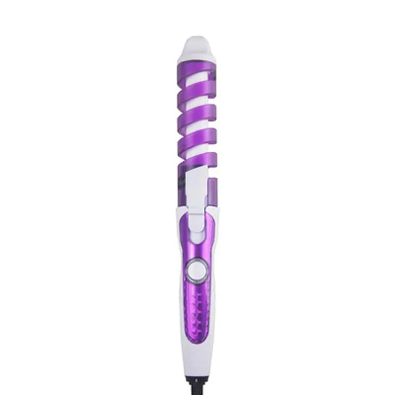 Portable ceramic spiral curling irons, curling rods, easy-to-operate wavy curling combs, curling irons, household styling tools