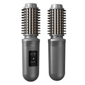 1PC 2600mAh Portable Hair Straightening Comb Dormitory Essential Dual Use Straightening Curling Non-damaging Wireless Negative