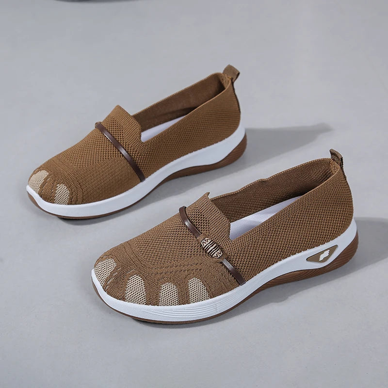 Women's Summer 2026 Casual Sneakers EVA Ultra Lightweight Soft Insole Lady Work Shoes Breathable Comfortable Daily Walking