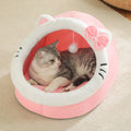 Cute And Soft Cat House Super Cat Bed Warm Deep Sleep Comfort  Cat Bed Pets Tent Cozy Cave Nest Small Dog Mat Bag