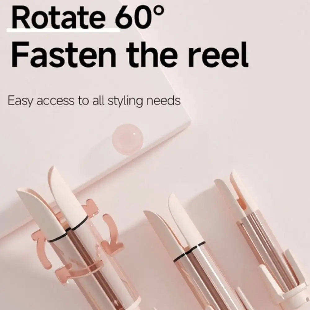 Ceramic Automatic Hair Curler 5-in-1 Negative Ion Iron Hair Straightening Comb Anti-scald Automatic Curling Egg Curler Hair Care