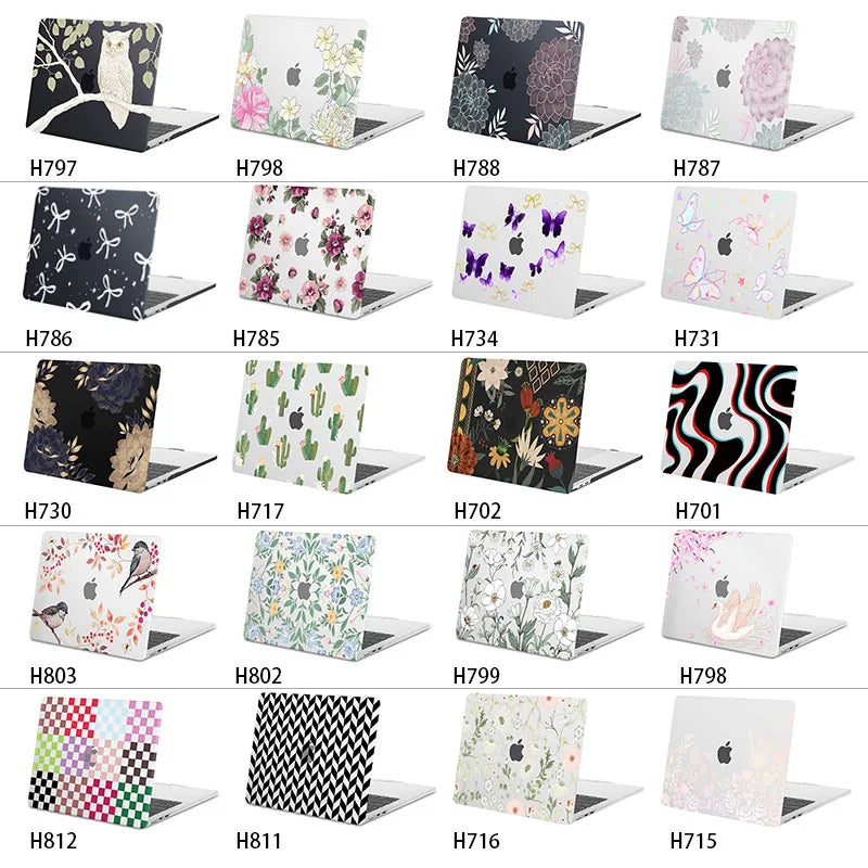 Case for 2025 MacBook Air Pro 11 12 13 13.3 14 15 16 inch M5 M4 M3 M2 M1 A3434 A3240 A3113 A2681 A3112 A3241 Laptop Shell Cover