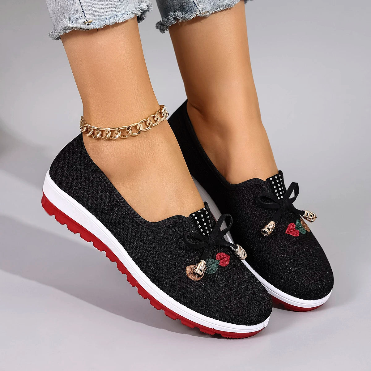 Women's Summer Breathable Mesh Flat Shoes, Women's Shoes, Casual Sneakers Shoes, Clearance Free Shipping