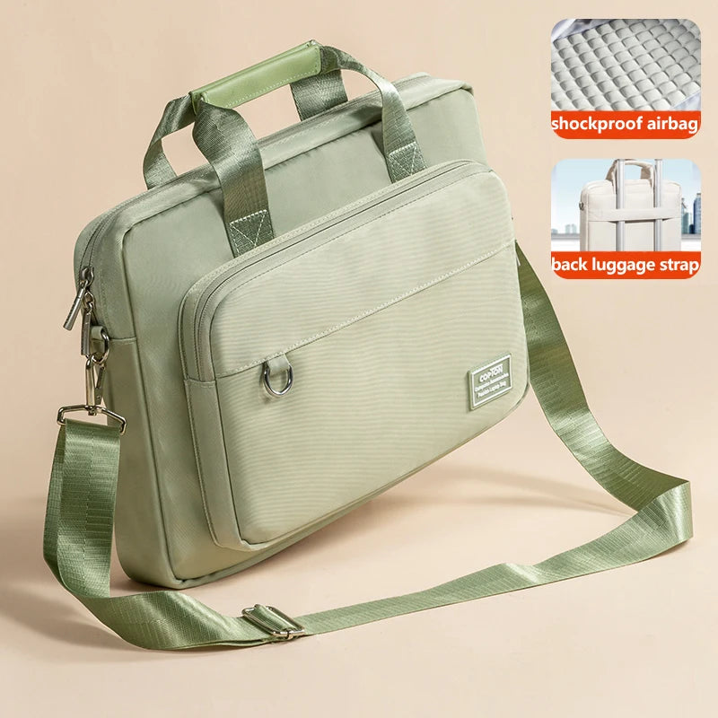 Laptop Shoulder Messenger Bag Women for 13.3 14 15.6 inch MacBook Air Pro 13 14.2 15 16 M3 M2 M1 A2918 A2992 A3114 A2991 A3113