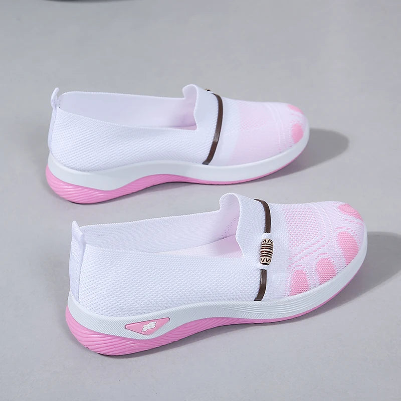Women's Summer 2026 Casual Sneakers EVA Ultra Lightweight Soft Insole Lady Work Shoes Breathable Comfortable Daily Walking