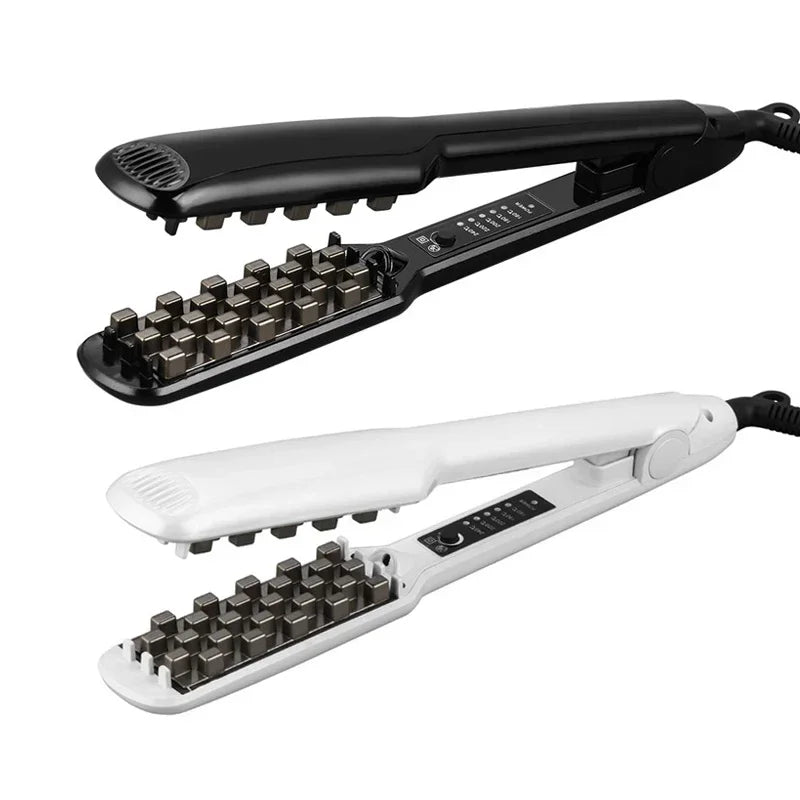 3/4Inch Professional Volumizing Ceramic Hair Iron Lasting Hair Volume For Short Or Thin Hair Adjustable Temp Fluffy Styling Tool