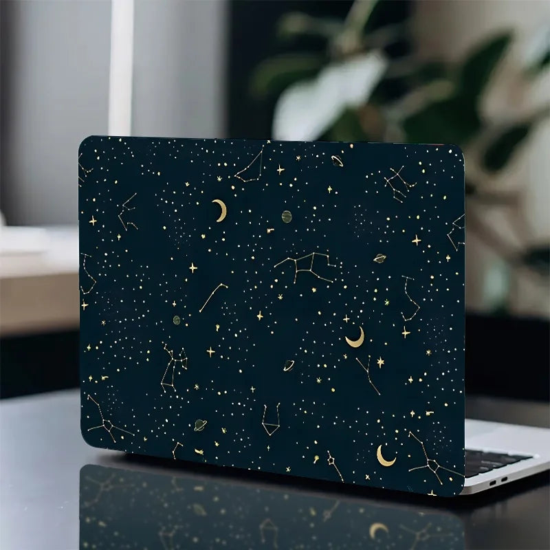 Suitable for 12-15 inch Laptop Sticker - Starry Sky Glow Vinyl Protective Film, Scratch Resistant Removable Decal, Suitable