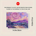 3 pieces, 1 spare, no need to worry about poor stickers, laptop stickers - suitable, scratch resistant vinyl stickers, DIY