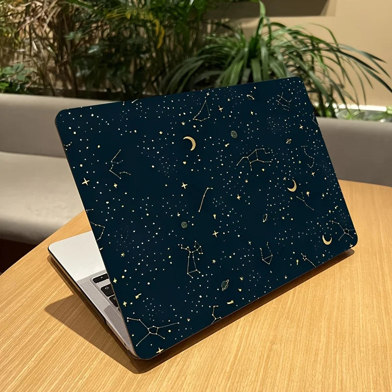Suitable for 12-15 inch Laptop Sticker - Starry Sky Glow Vinyl Protective Film, Scratch Resistant Removable Decal, Suitable