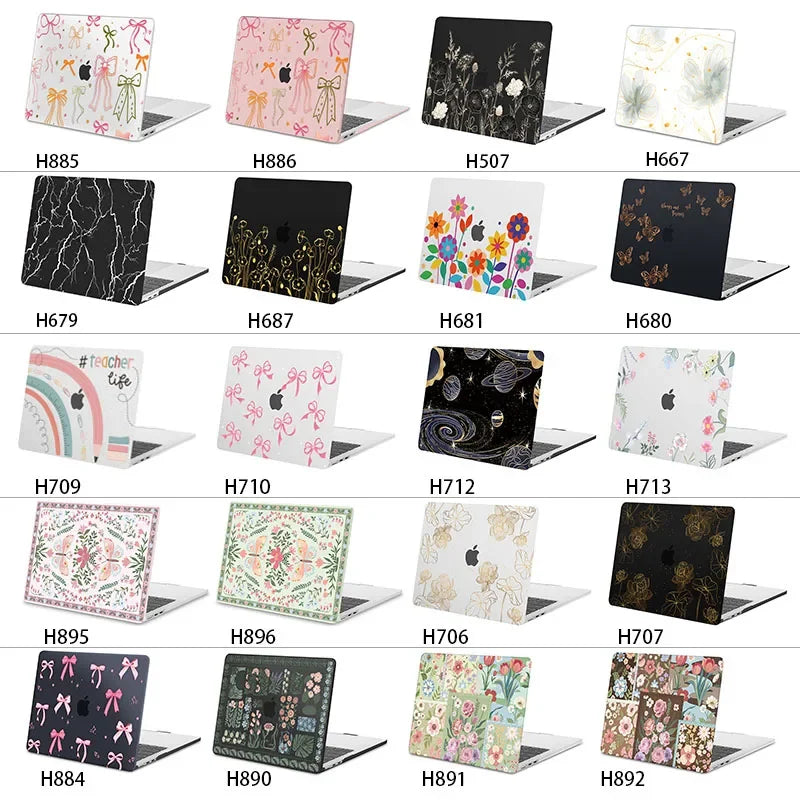 Case for 2025 MacBook Air Pro 11 12 13 13.3 14 15 16 inch M5 M4 M3 M2 M1 A3434 A3240 A3113 A2681 A3112 A3241 Laptop Shell Cover