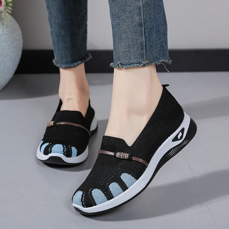 Women's Summer 2026 Casual Sneakers EVA Ultra Lightweight Soft Insole Lady Work Shoes Breathable Comfortable Daily Walking