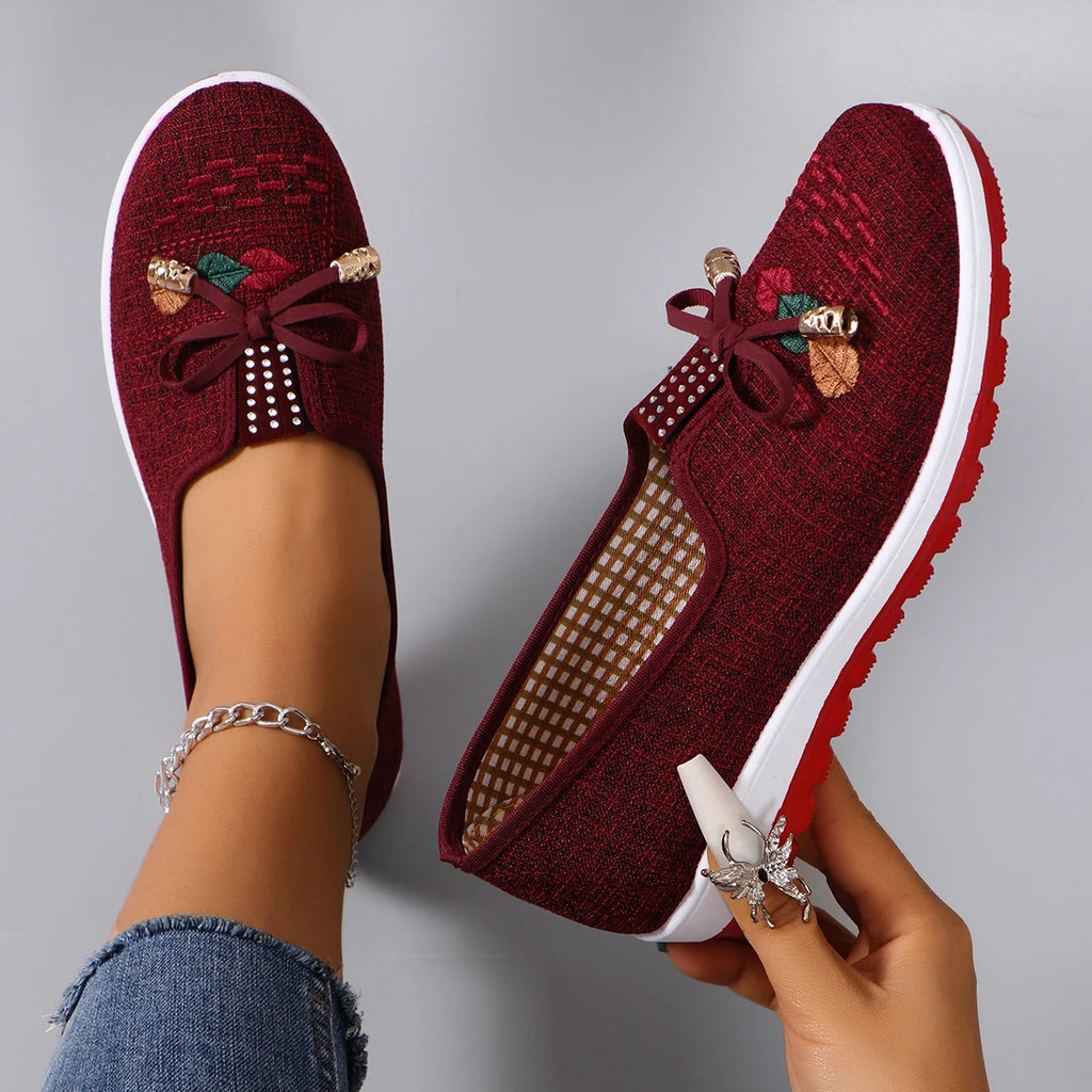 Women's Summer Breathable Mesh Flat Shoes, Women's Shoes, Casual Sneakers Shoes, Clearance Free Shipping