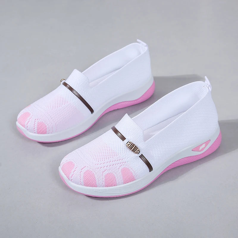 Women's Summer 2026 Casual Sneakers EVA Ultra Lightweight Soft Insole Lady Work Shoes Breathable Comfortable Daily Walking