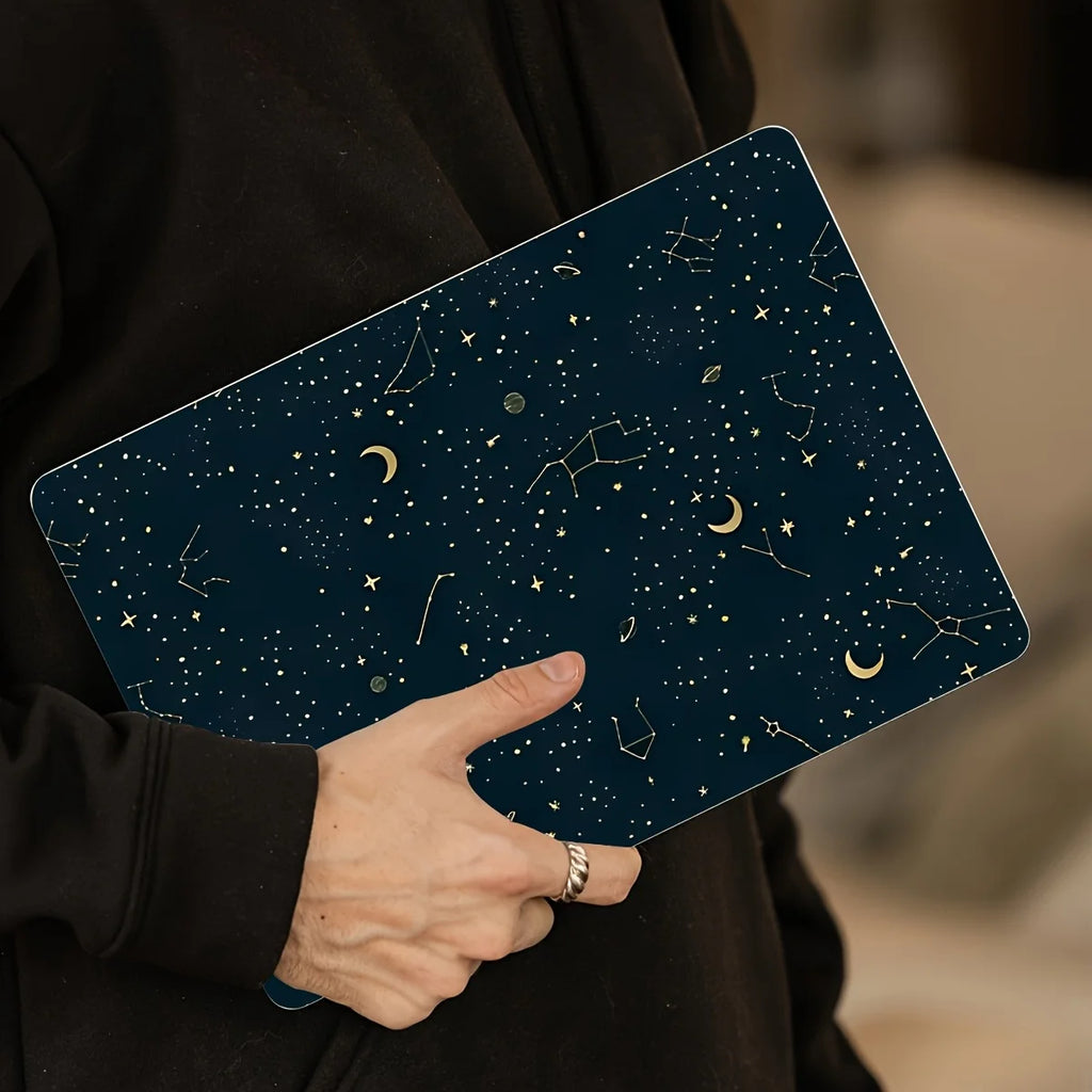 Suitable for 12-15 inch Laptop Sticker - Starry Sky Glow Vinyl Protective Film, Scratch Resistant Removable Decal, Suitable